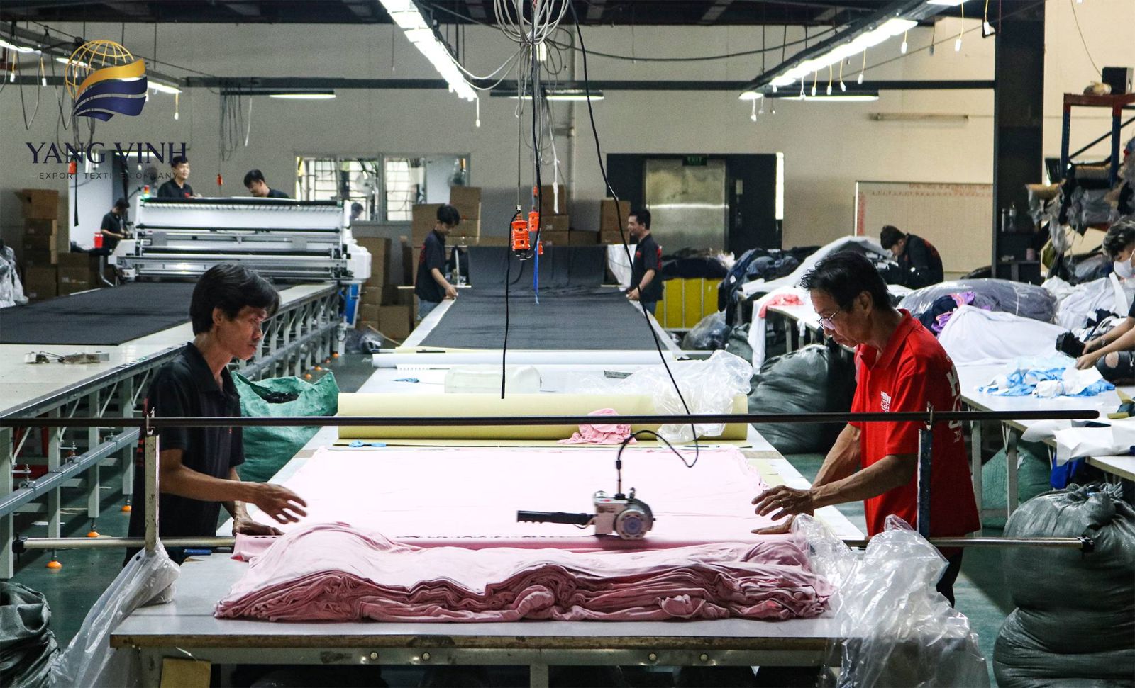 A garment manufacturing company using advanced 3D pattern-making technology for precise sample development