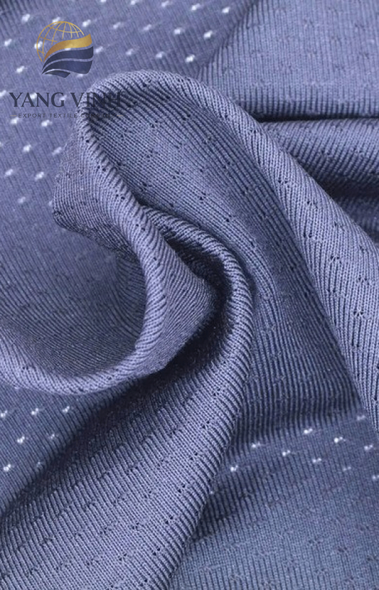 High-quality sublimation printing on sports mesh knit fabric