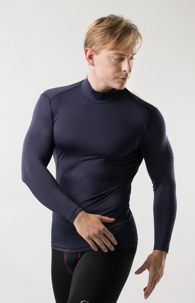 AR-25 Men's Sports Training Shirt - Navy