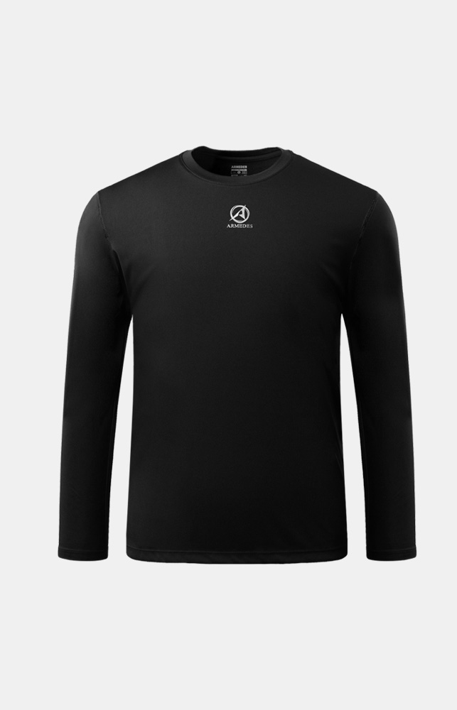 AR-34 Men’s Slim-Fit Sports Shirt - Black