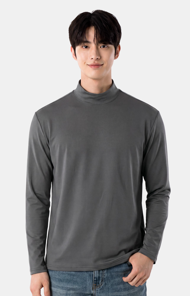 AR-43 Men's long-sleeved T-shirt - D-Gray
