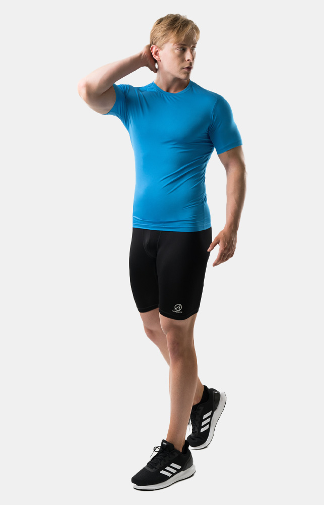 AR-51 Men's Sports T-Shirt - Sky Blue
